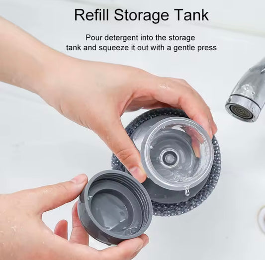 Spugna Lavapiatti con Dispenser di Detersivo Integrato