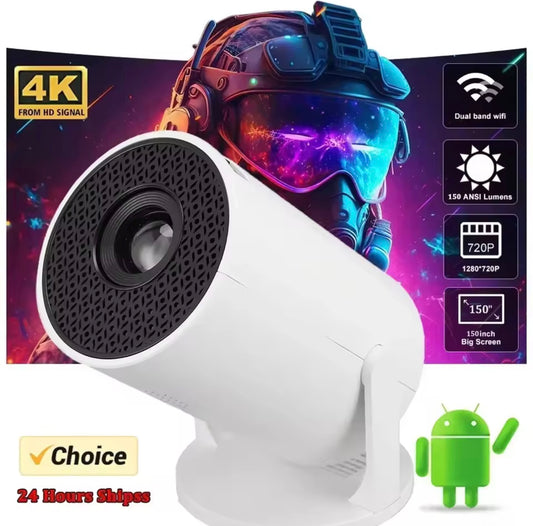 Mini Proiettore Smart 4K WiFi – Cinema in Casa Ovunque