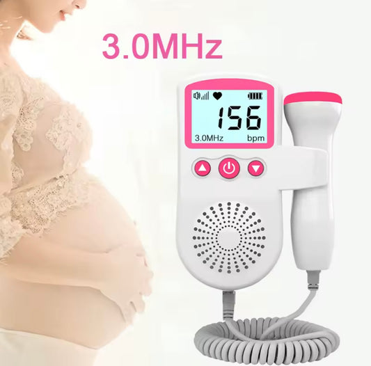 Doppler Fetale – Rilevatore di Battito per Gravidanza con Audio in Tempo Reale