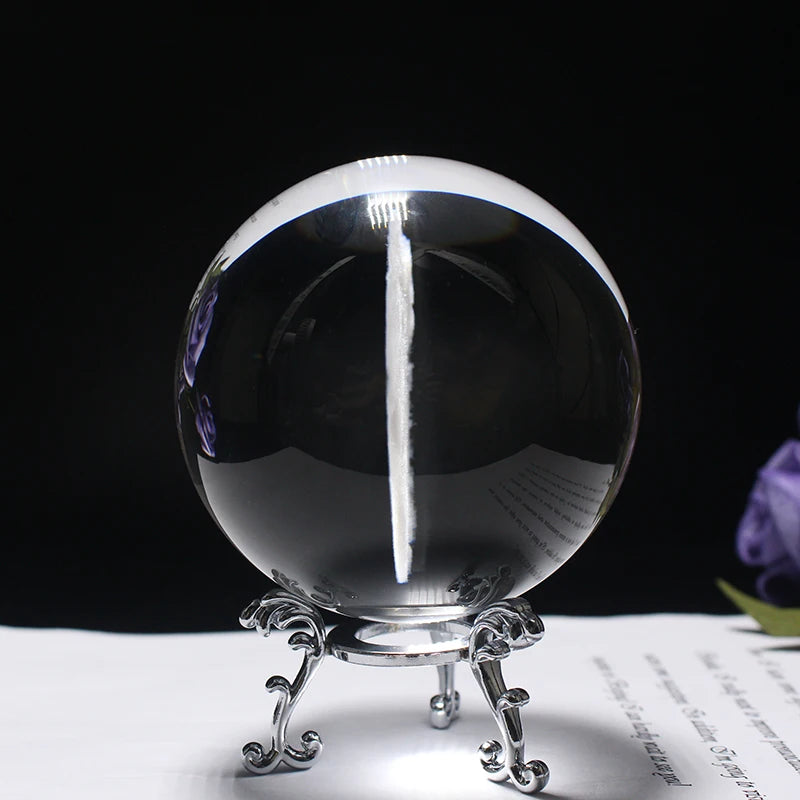 Sfera in Cristallo Personalizzata con foto